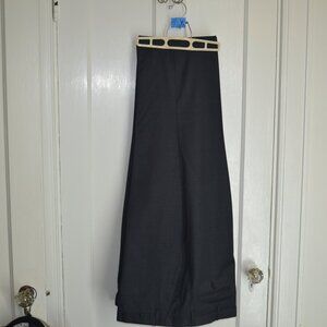 Paul Fredrick Men's Slacks - size 50 (Classic Fit) - Dark Gray Blue, 100% Wool